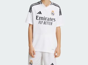 Jersey Uniforme Local Real Madrid 24/25 Niños