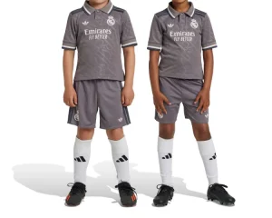 Conjunto adidas Real Madrid Tercera Equipación 2024-2025 Niño