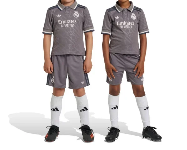 Conjunto adidas Real Madrid Tercera Equipación 2024-2025 Niño